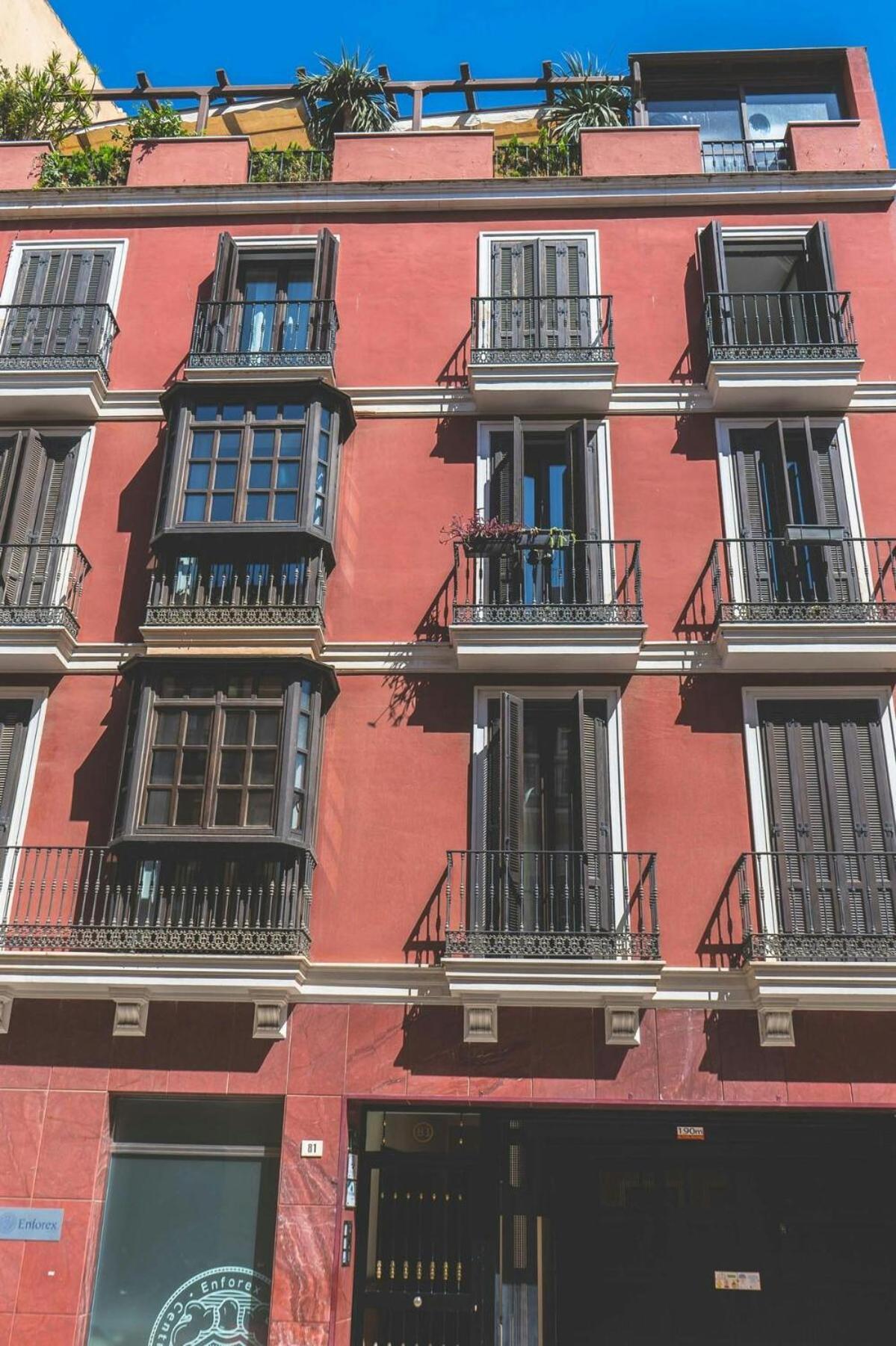 Centrico Apartamento En Calle Carreteria - Málaga Eksteriør bilde